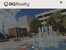 Tablet Screenshot of bgrealty.com